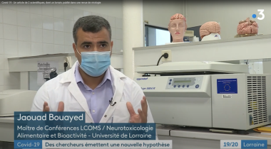 Interview Jaouad Bouayed sur la propagation du Coronavirus