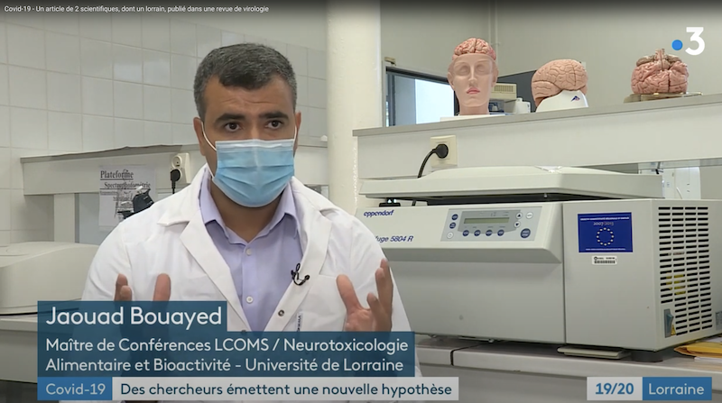 Interview Jaouad Bouayed sur la propagation du Coronavirus