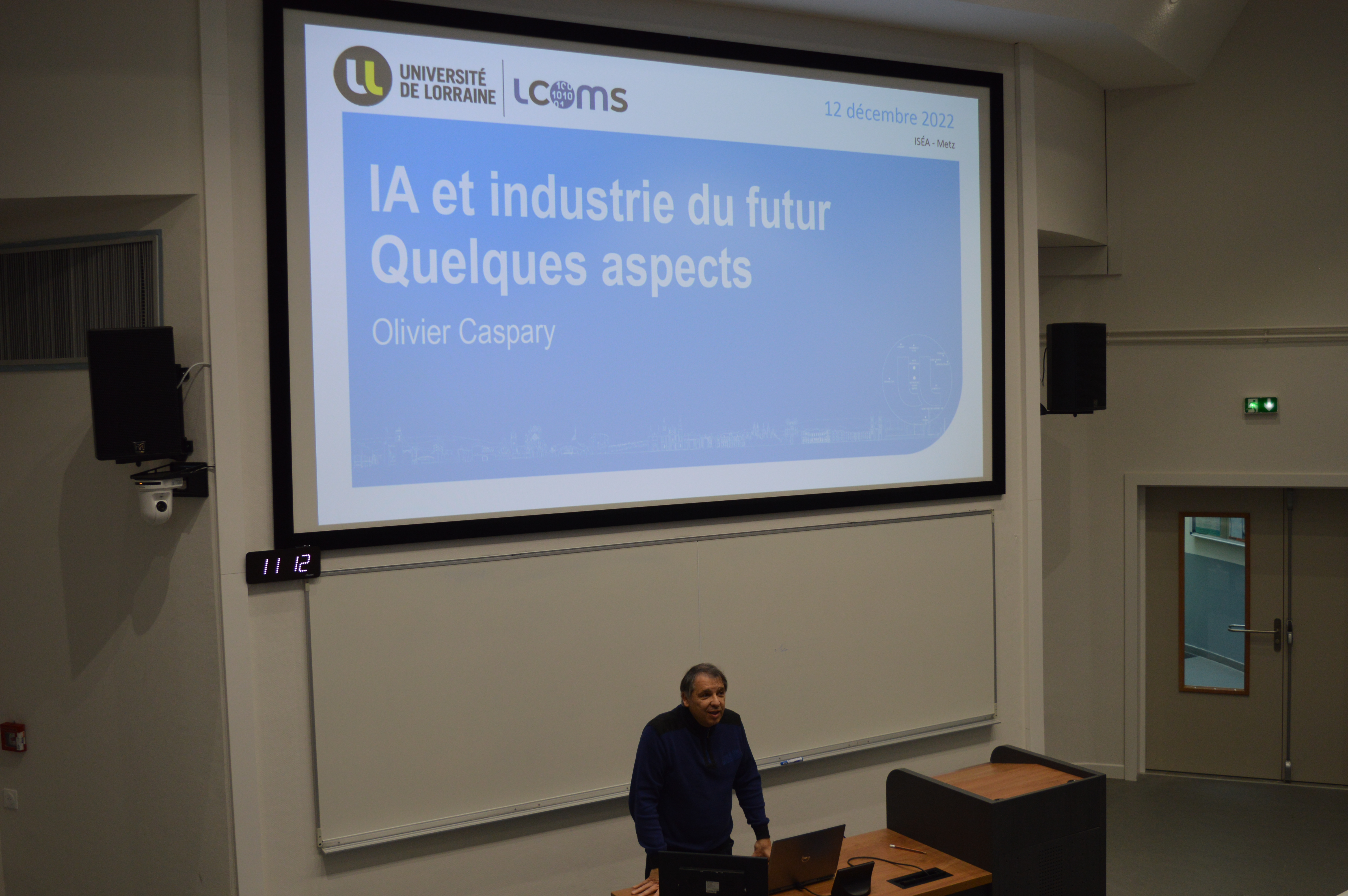 Exposé d'Olivier Caspary