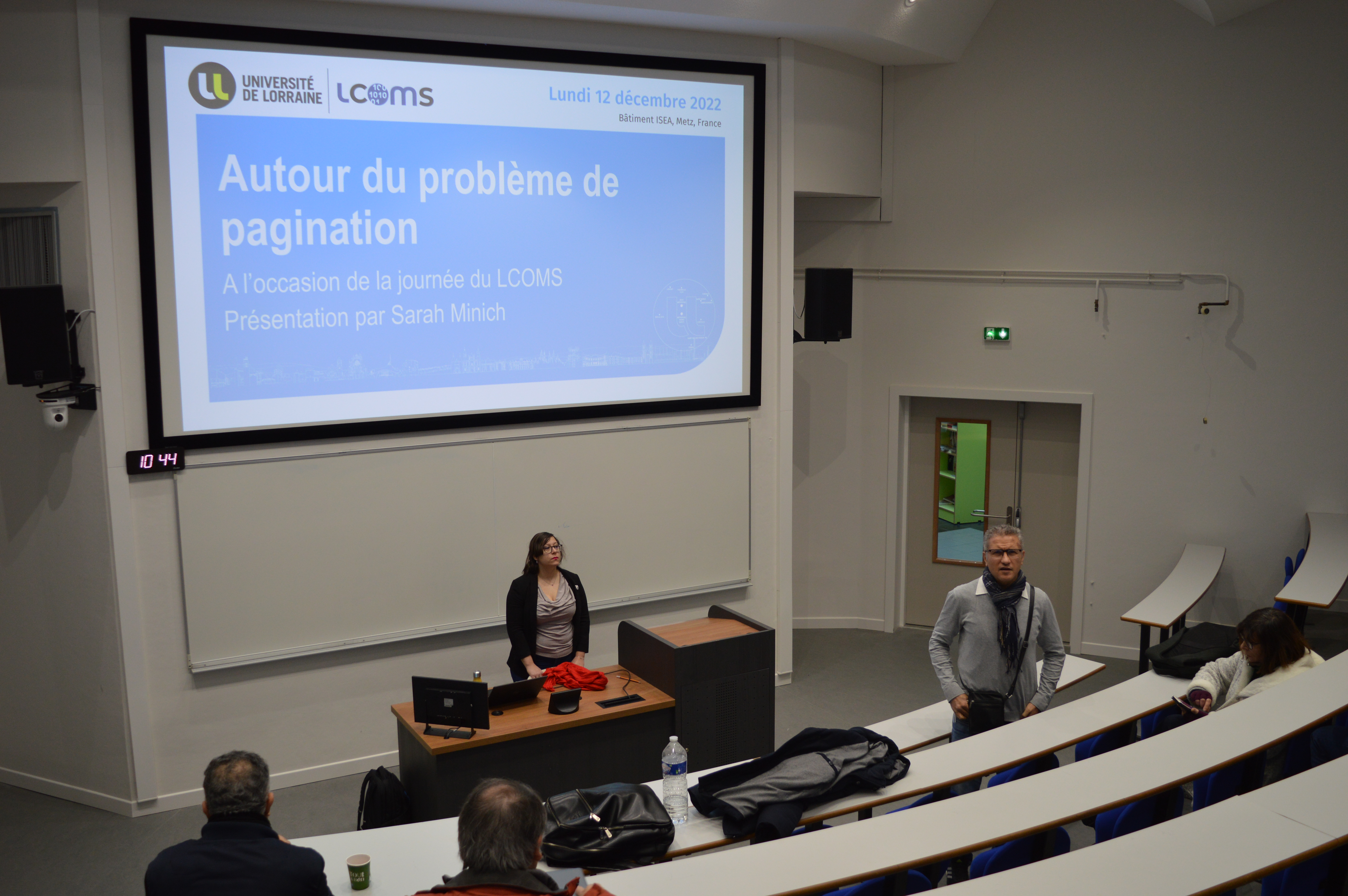 Exposé de Sarah Minich