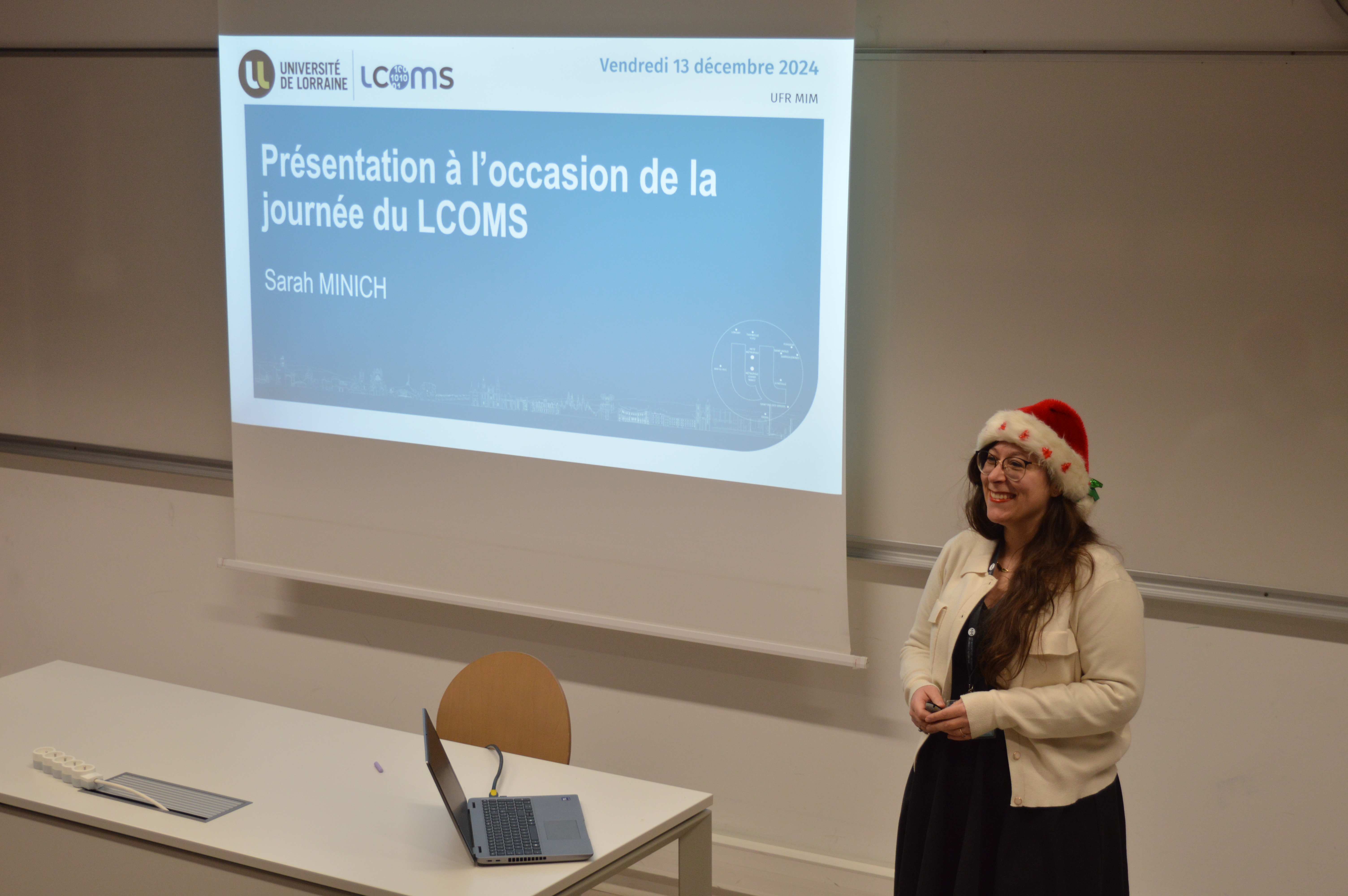 Présentation de Sarah MINICH