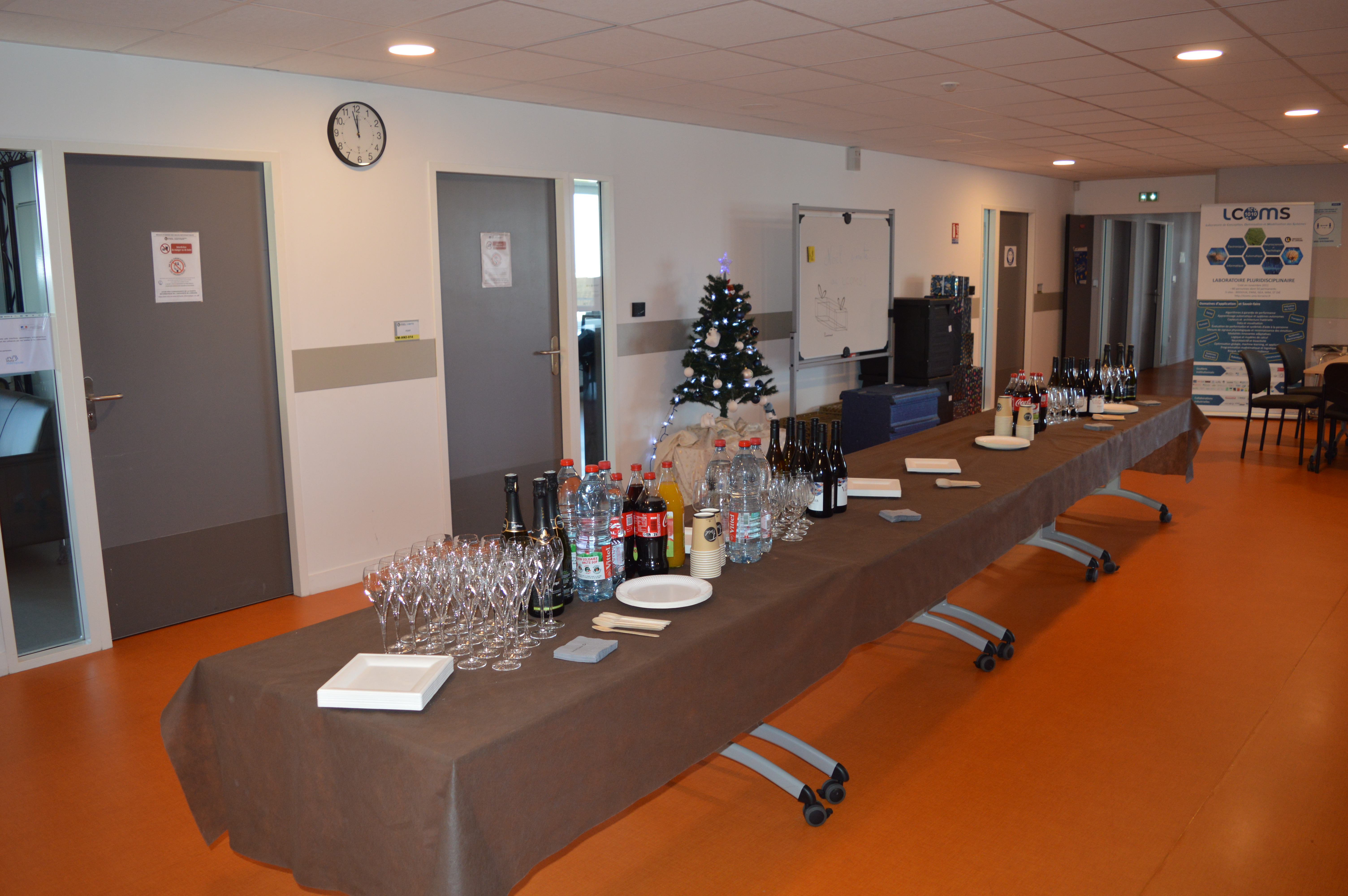 Buffet et suite des échanges