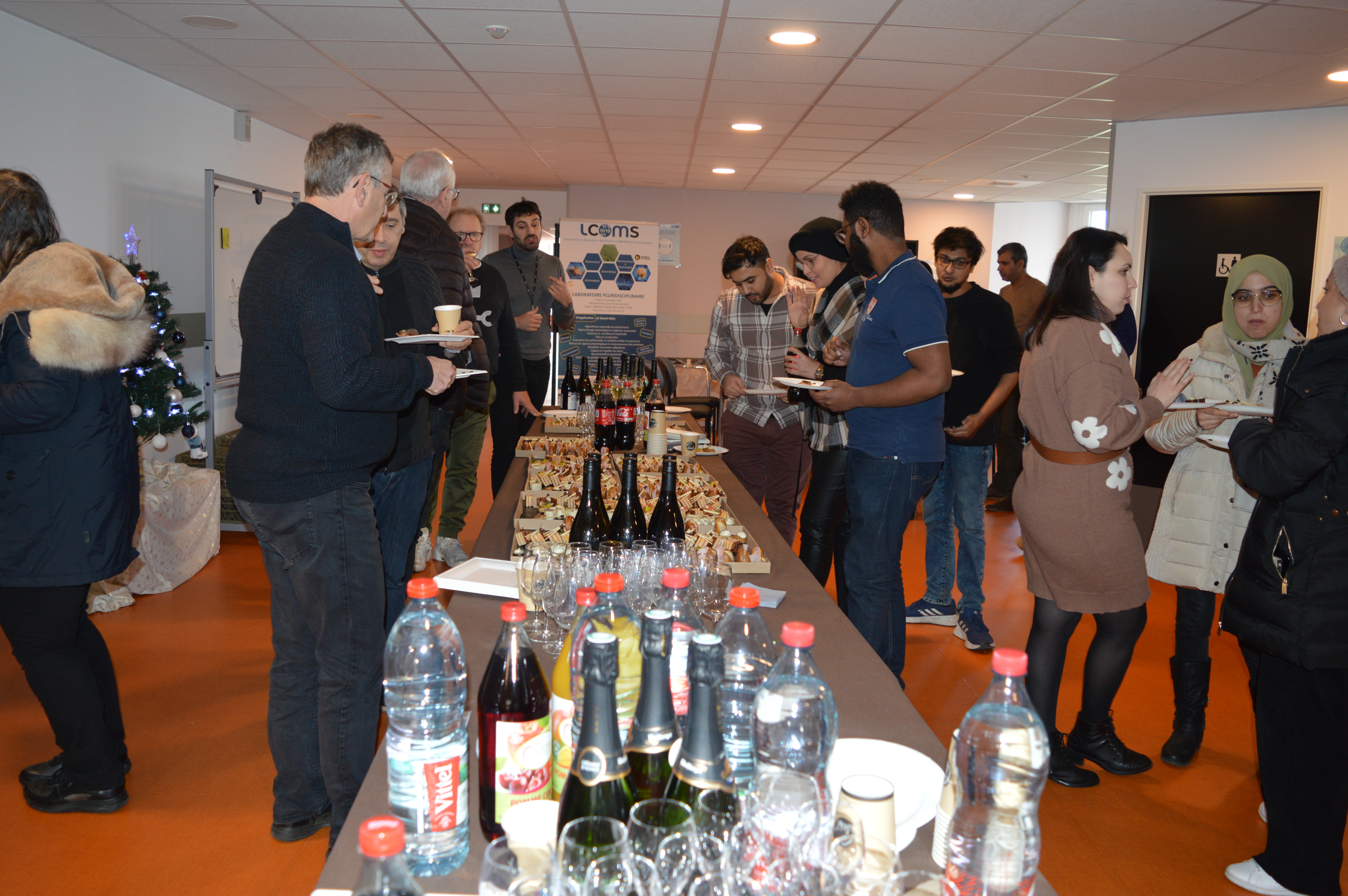 Buffet et suite des échanges