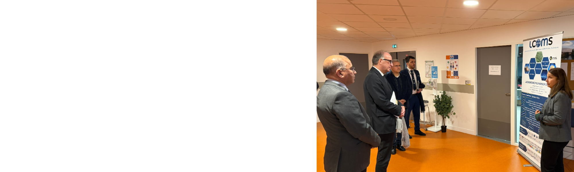 Visite de M. Le recteur